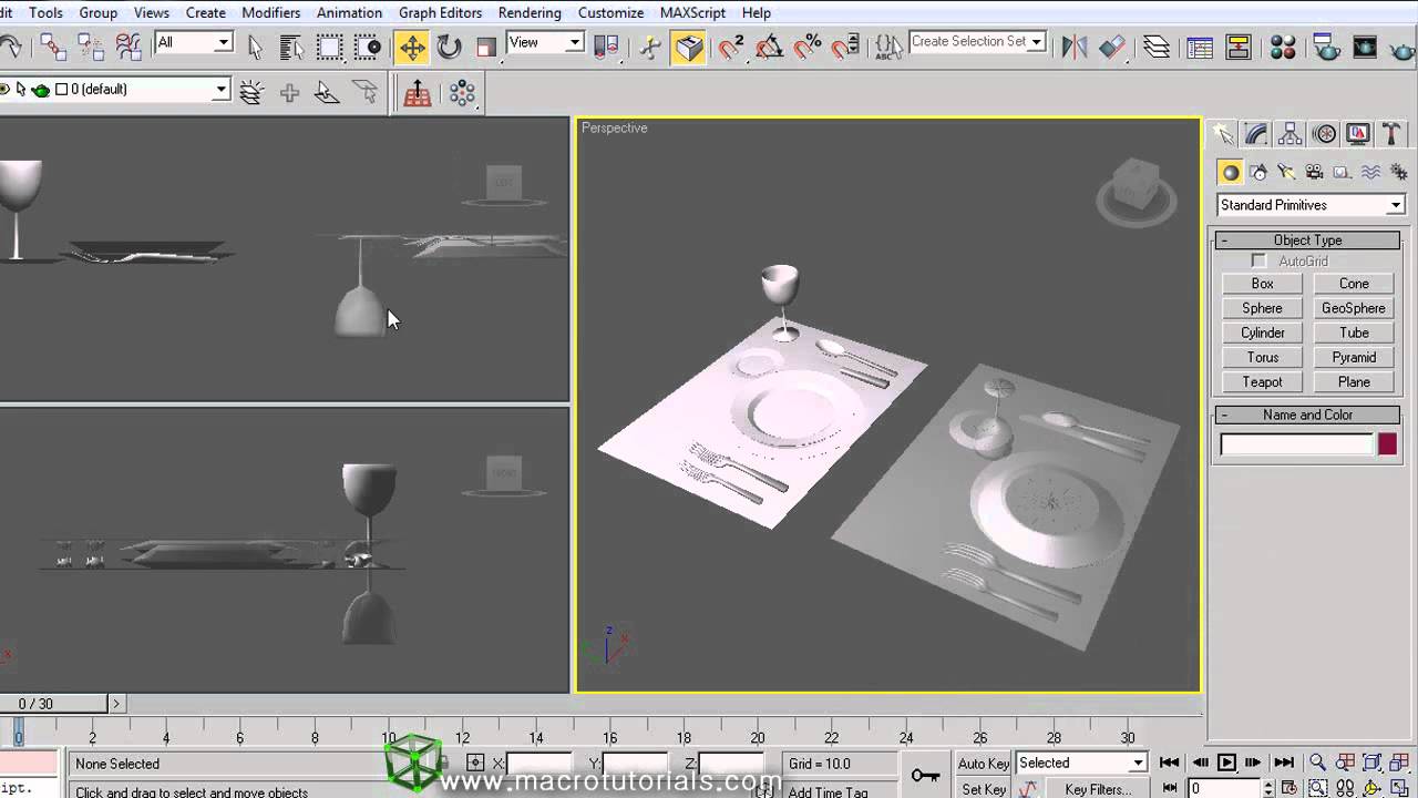 kirurg fyrretræ Rafflesia Arnoldi 3D Studio Max - Tutorial - How to use the mirror tool | Make an invert copy  of an object - YouTube