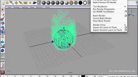 AutoDesk Maya - Dynamics And Rendering in Brief