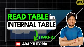 READ TABLE in Internal Table in SAP ABAP