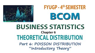 FYUGP 4TH SEM BCOM BUSINESS STATISTICS CH 6 Part#6