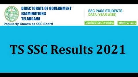 TS SSC Results 2021 Announced || TS 10th Class Exam Results || TS SSC Updates || RAJ