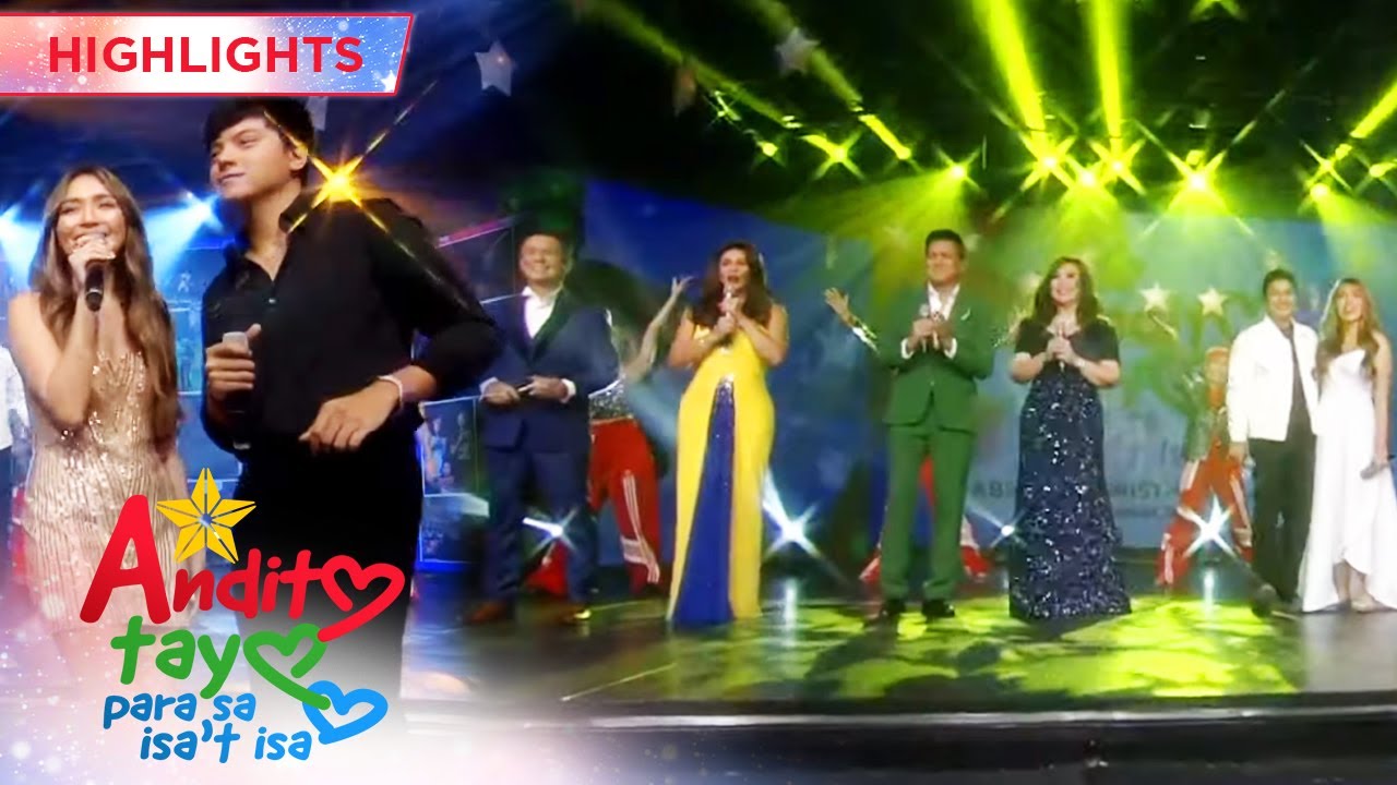 ⁣The star-studded opening number of ABS-CBN Christmas Special 2021