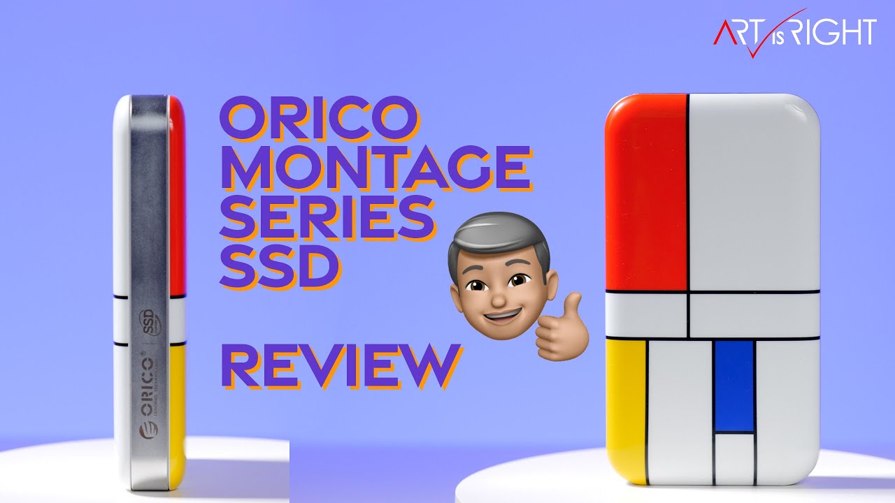 ORICO Montage-series Portable USB4 SSDs launch with Mondrian