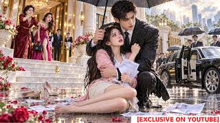 She Knelt in Rain to Save Mom. Dad Shamed Her—The Tycoon She Saved Proposed! 💍 #Love #Drama