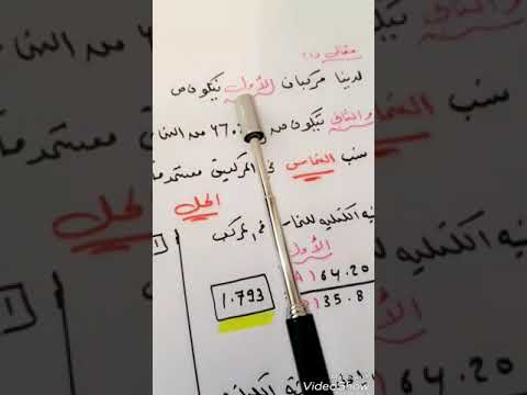 شرح درس (قانون النسب المتضاعفه) المستوى ١📑