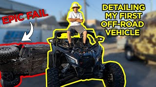 How To Detail A OffRoad Vehicle (CANAM)  TOPCLASS DETAIL