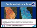 NWS Atlanta Weekly Weather Briefing - April 16th, 2020