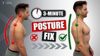 How To Fix Your Forward Head Posture  JUST 3 MINUTES!