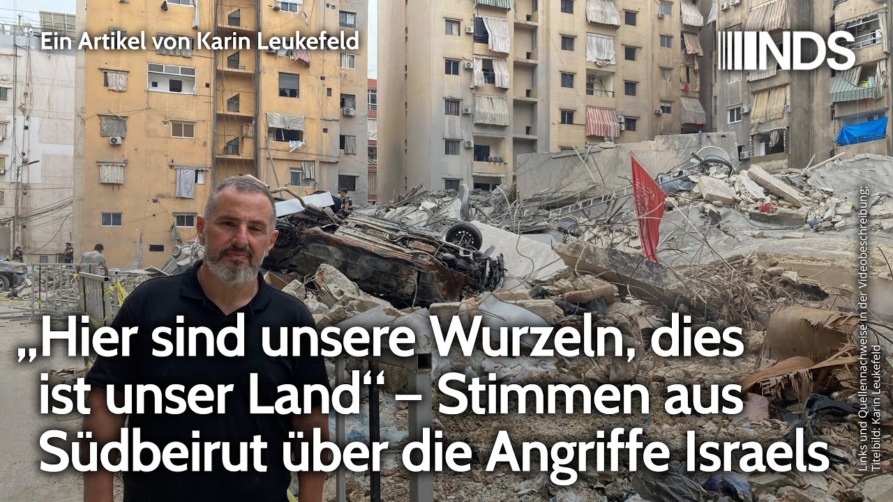 „Hier sind unsere Wurzeln, dies ist unser Land“ – Stimmen aus Südbeirut über die Angriffe Israels