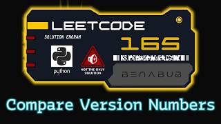 Compare Version Numbers — LeetCode #165 | Python Algorithm Visualization
