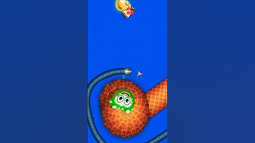 🐍😱 Worms Zone io magic video #noob_to_pro #shorts #snake #game #wormszoneio #001 #pro,snake