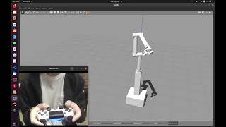 5-DOF Manipulator Control Simulation with Joystick