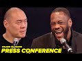 Deontay wilder vs zhilei zhang  final press conference  face off