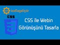 6-CSS Kenarlıklar-Borders, İç-Padding, Dış-Margin Boşluk Genişlik-Width, Yükseklik-Height Dersi
