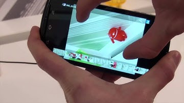 Fujitsu Arrows prototype at MWC 2012