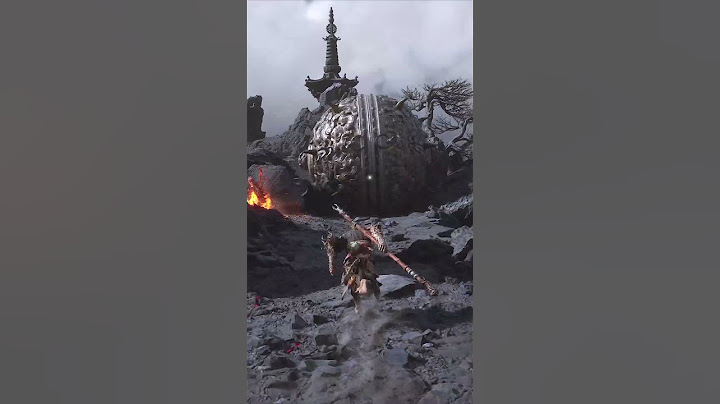 When You Really Want to Stop the Giant Metal Ball... #blackmyth #wukong