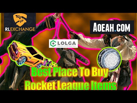 WHERE TO BUY ROCKET LEAGUE ITEMS?! Comparing AOEAH, LOLGA, & RL Exchange