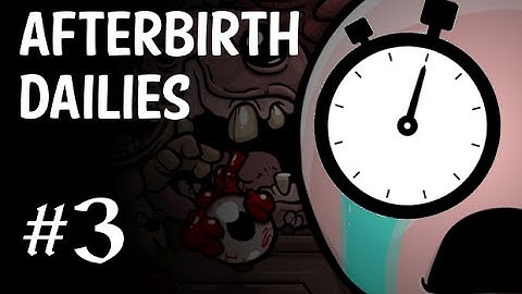 Afterbirth Daily Run [November 1st]
