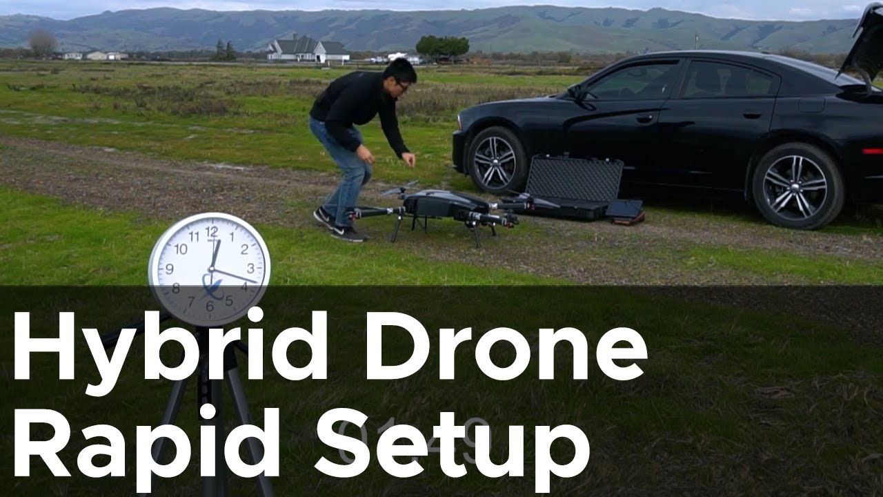 Blazing Fast Setup | Perimeter Hybrid Drone by Skyfront