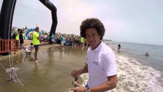 Behind the scenes open water
