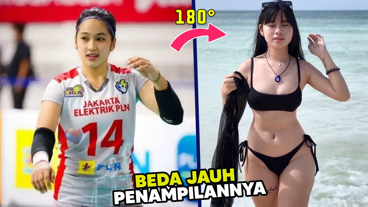 180 DERAJAT BEDANYA! Lihat 7 Penampilan Timnas Volly Wanita Didalam dan Diluar Lapangan, Beda Banget
