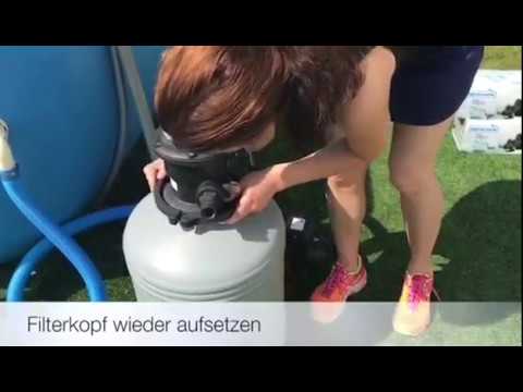 Video: Poolfilter: Sandfilterpumpe Und Kartuschenfiltereinheit, Schritt-für-Schritt-Anleitung Zum Sandwechsel Mit Eigenen Händen