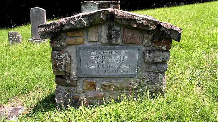 White Oak Flats Cemetery- Martha J Ogle 1756-1827