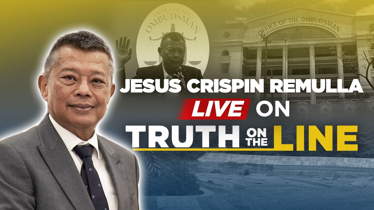 Ombudsman Jesus Crispin Remulla on new post, anomalous flood control projects | Truth On The Line