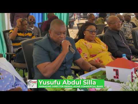 Highlight of TAF Salone Foundation Laying Ceremony at John Obey