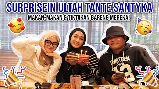 SUKSES SURPRISEIN TANTE, HAPPY BIRTHDAY TANTE SANTYKA!!!