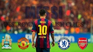 Messi is known for playing agianst english teams at such a legendary
level especially his 3 games against arsenal(2010),manchester united
(2011) and manchest...