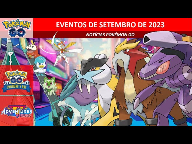 Pokémon GO - Eventos do Mês de Outubro de 2023