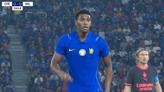 Josh Acheampong vs AC Milan | Great Performance 