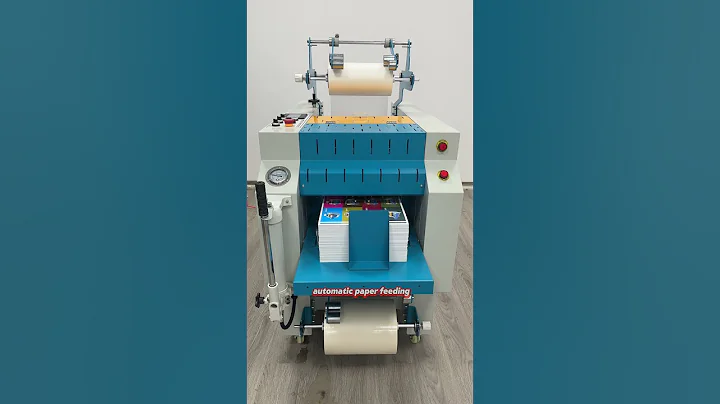 390AF PLUS Fully automatic intelligent hydraulic laminating machine,  #laminator #laminatingmachine