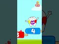 Learn To Count 1-7 with Brush Your Teeth | Fun Counting Numbers | Kids Songs #shorts
