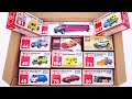 More than 12 types of Tomica ☆ Store the working minicars in the box! Ambulance Police car Bus Garba