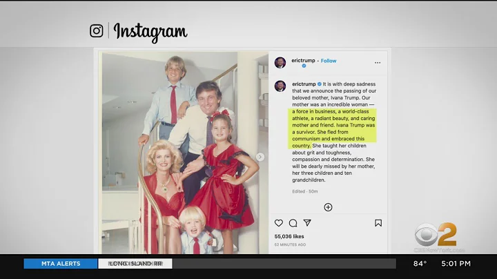 Ivana Trump, former president's first wife, dies at 73 - DayDayNews