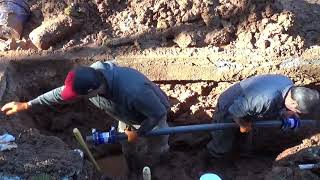 Water Main Repair by Zippy Plumber 535 views 5 years ago 3 minutes, 28 seconds