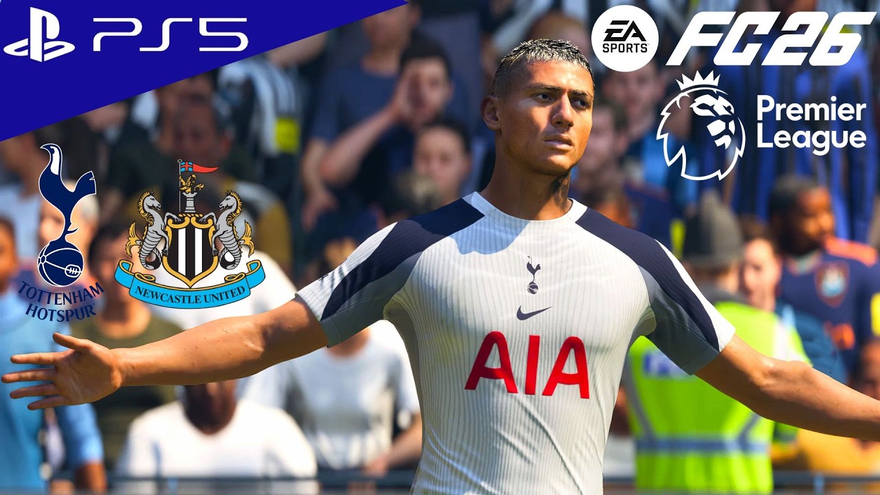 FC 26 - Tottenham vs. Newcastle - English Premier League 25/26 Full Match | PS5 [4K60 FPS]
