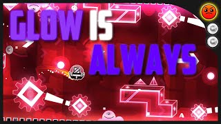 "glow is always" By RIHAYx (ALL COINS) [Daily #2013] - Geometry Dash screenshot 5
