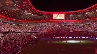 FC Bayern München - FC Barcelona Champions League 22/23 Mannschaftsaufstellung / Mia san die Bayern