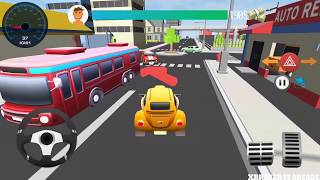 Real Car Taxi Driver : Traffic Simulator 2017 3D Android Gameplay screenshot 4