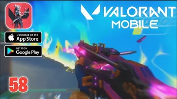 VALORANT Mobile Gameplay (Android, ios) (Hyper Front Gameplay) BEST Multiplayer Game - part 58