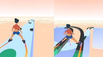 Rolling Sky Roller Android, iOS Gameplay Walkthrough Video Part #3