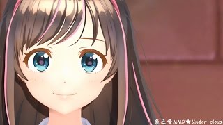 『龍之峰★MMD』Kizuna AI 的 Under cloud 【IK渲染測試】