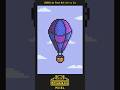 💙 Balão de Ar Quente em Pixel Art