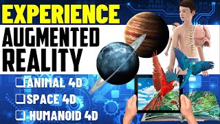 HOW TO USE  ANIMAL 4D, SPACE 4D, HUMANOID 4D? AUGMENTED REALITY screenshot 1