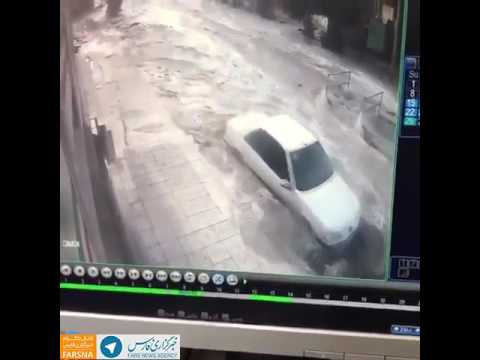 سیل در بندر دیر