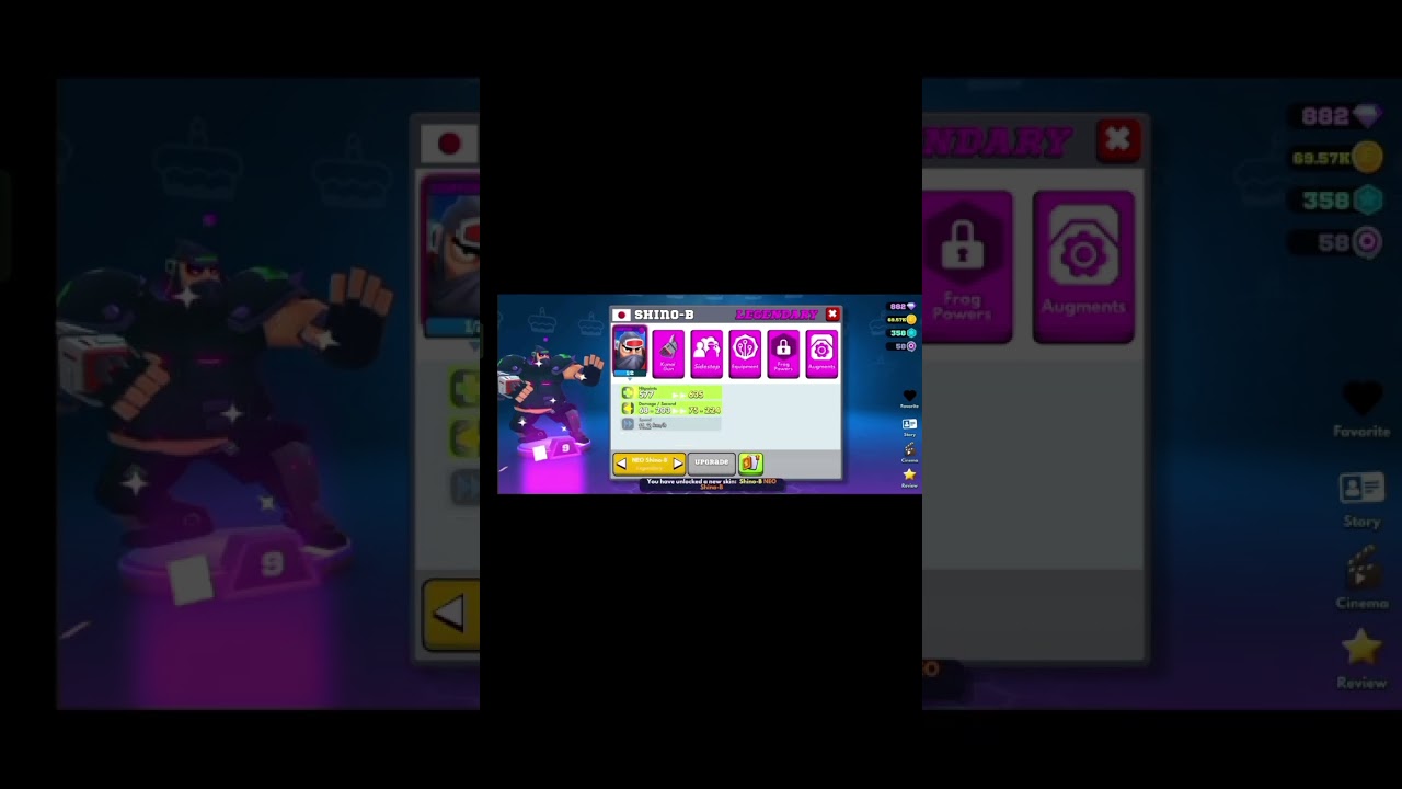 New skin unlocked for SHINO-B || 