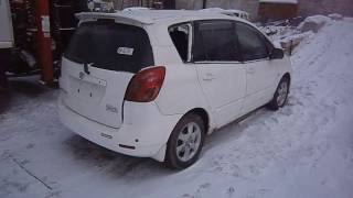 Toyota Corolla Spacio 2002г в разбор, кузов ZZE122, двс 1ZZ, №58. ПионерАвто Хабаровск